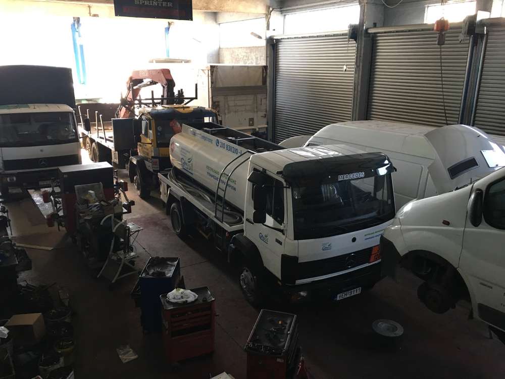 Συνεργείο φορτηγών Γεραλης Γεραλής Service Φορτηγών, Ευθυγράμμιση, Ζυγοστάθμιση, Service Φορτηγών, Service Αυτοκινήτων, Κινητό Συνεργείο, Διαγνωστικός Έλεγχος , Έλεγχος ΚΤΕΟ, Διαγνωστικός Έλεγχος Φορτηγών, Διαγνωστικός Έλεγχος Αυτοκινήτων, Φρένα Φορτηγών, Φρένα Αυτοκινήτων, Σασμάν / Δίσκο Πλατώ Φορτηγών